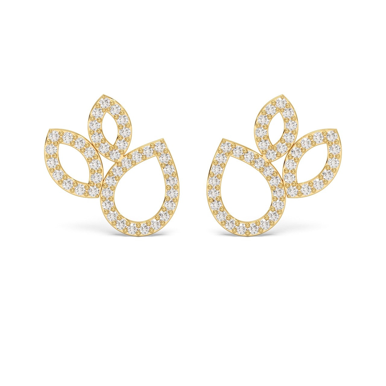 Dewdrop Studs 14k Gold