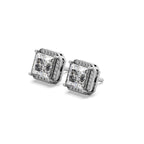 Monarch Studs 14k White
