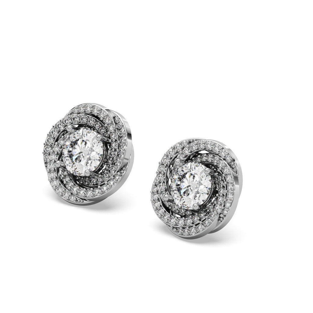 Stardust Studs 14k White