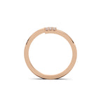 Cubic Cluster Ring 18k Rosegold