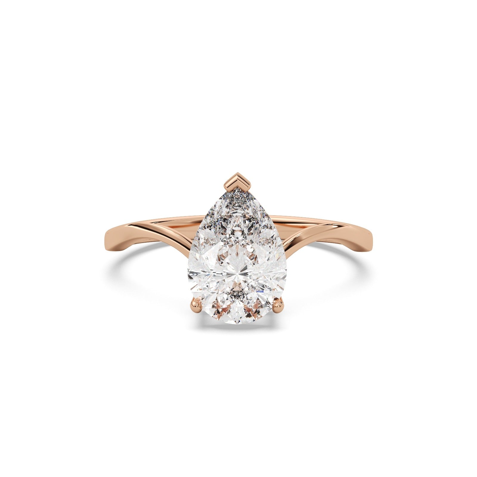Ester Ring Silver Rosegold