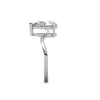Ester Ring Silver White