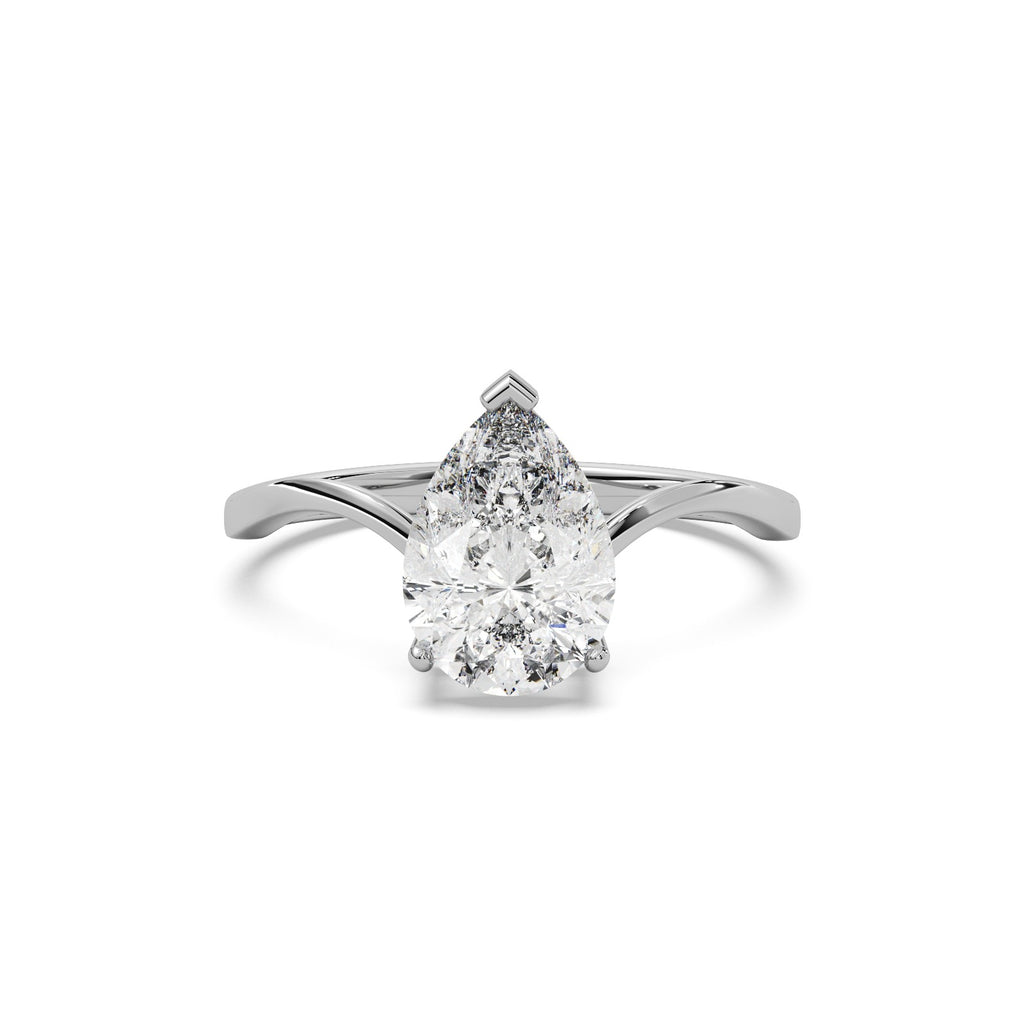 Ester Ring Silver White