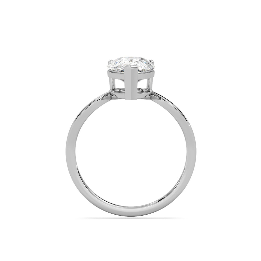 Ester Ring Silver White