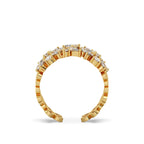 Daisy Ring 18k Gold