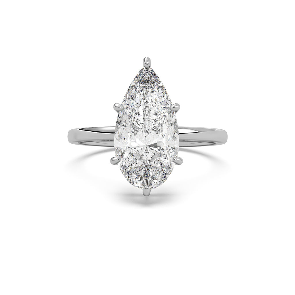 Willow Ring Silver White