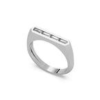Soleil Diamond Ring - 18k White Gold