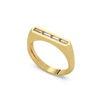 Soleil Ring Silver Gold