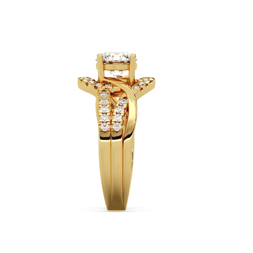 Valeria Solitaire Ring 14k Gold