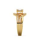 Valeria Solitaire Ring 18k Gold color