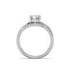 Valeria Solitaire Ring 18k White