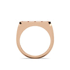 Soleil Diamond Ring - 14k Rose Gold