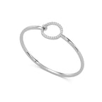 Full Moon Bracelet Silver White