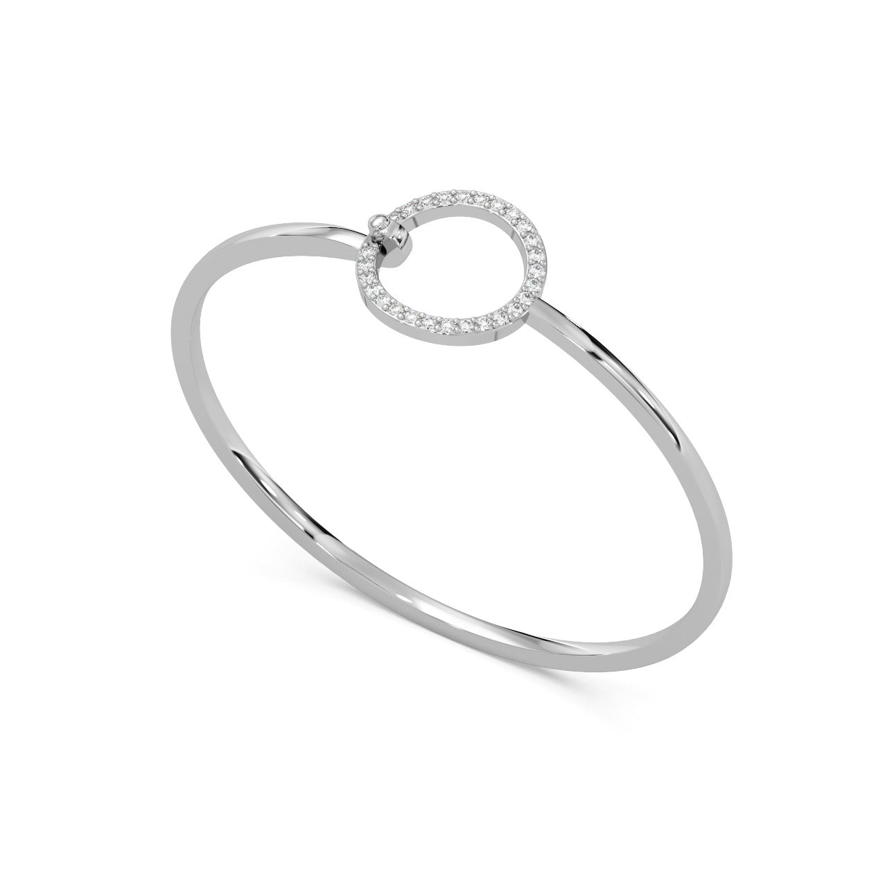 Full Moon Bracelet 18k White