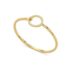 Full Moon Bracelet 14k Gold