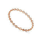 Rose Link Bracelet 14k Rosegold
