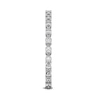 Rose Link Bracelet 14k White