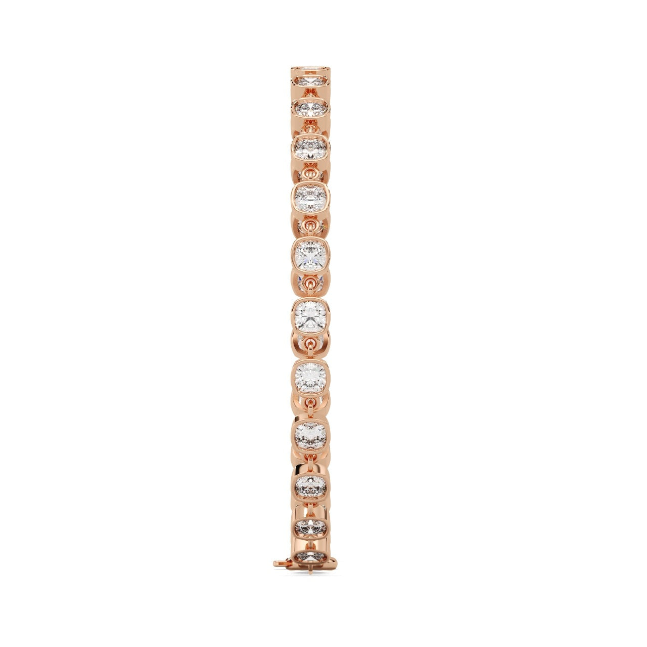 Rose Link Bracelet Silver Gold