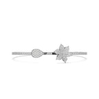 Sakura Bracelet 14k White