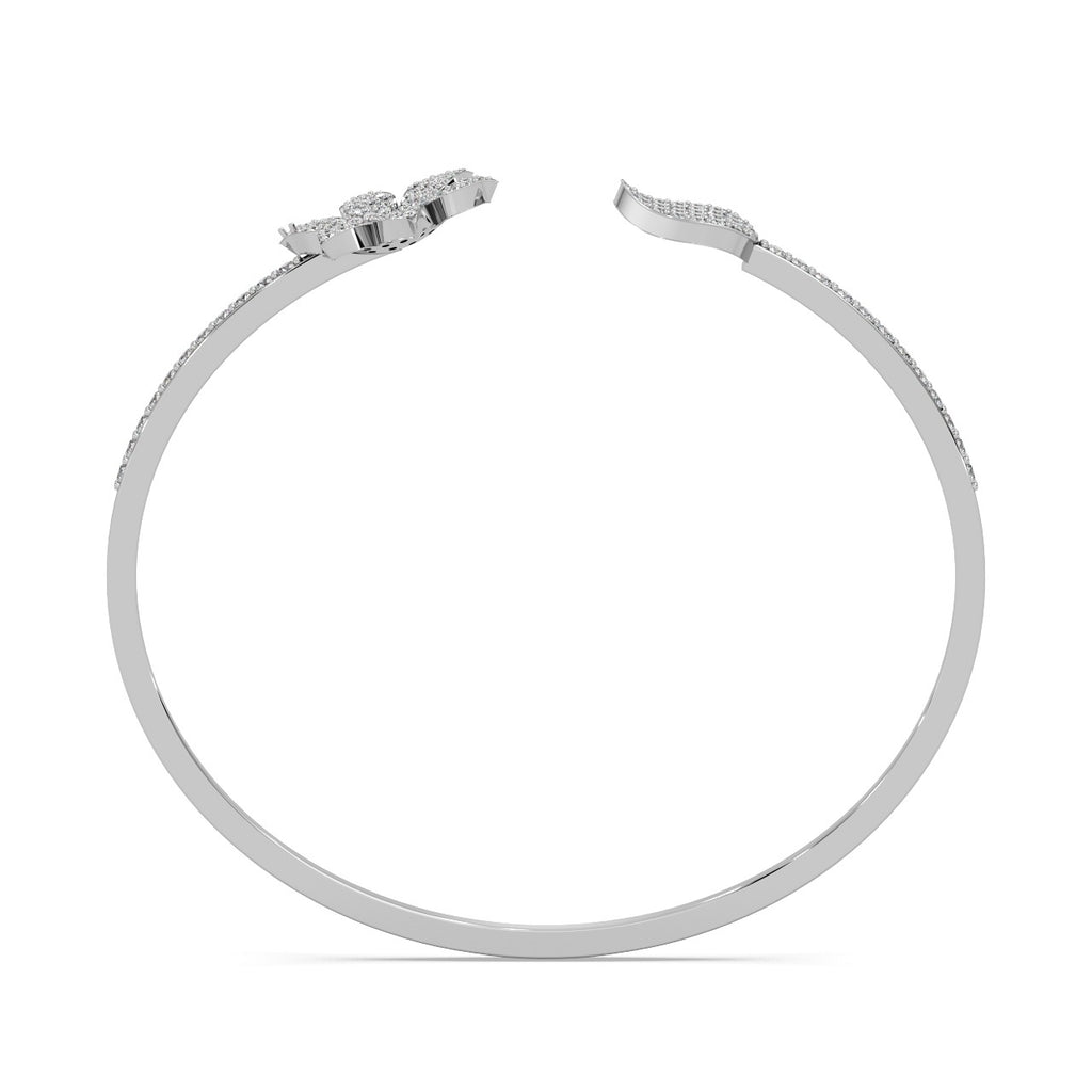 Sakura Bracelet 14k White