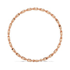 Rose Link Bracelet Silver Gold