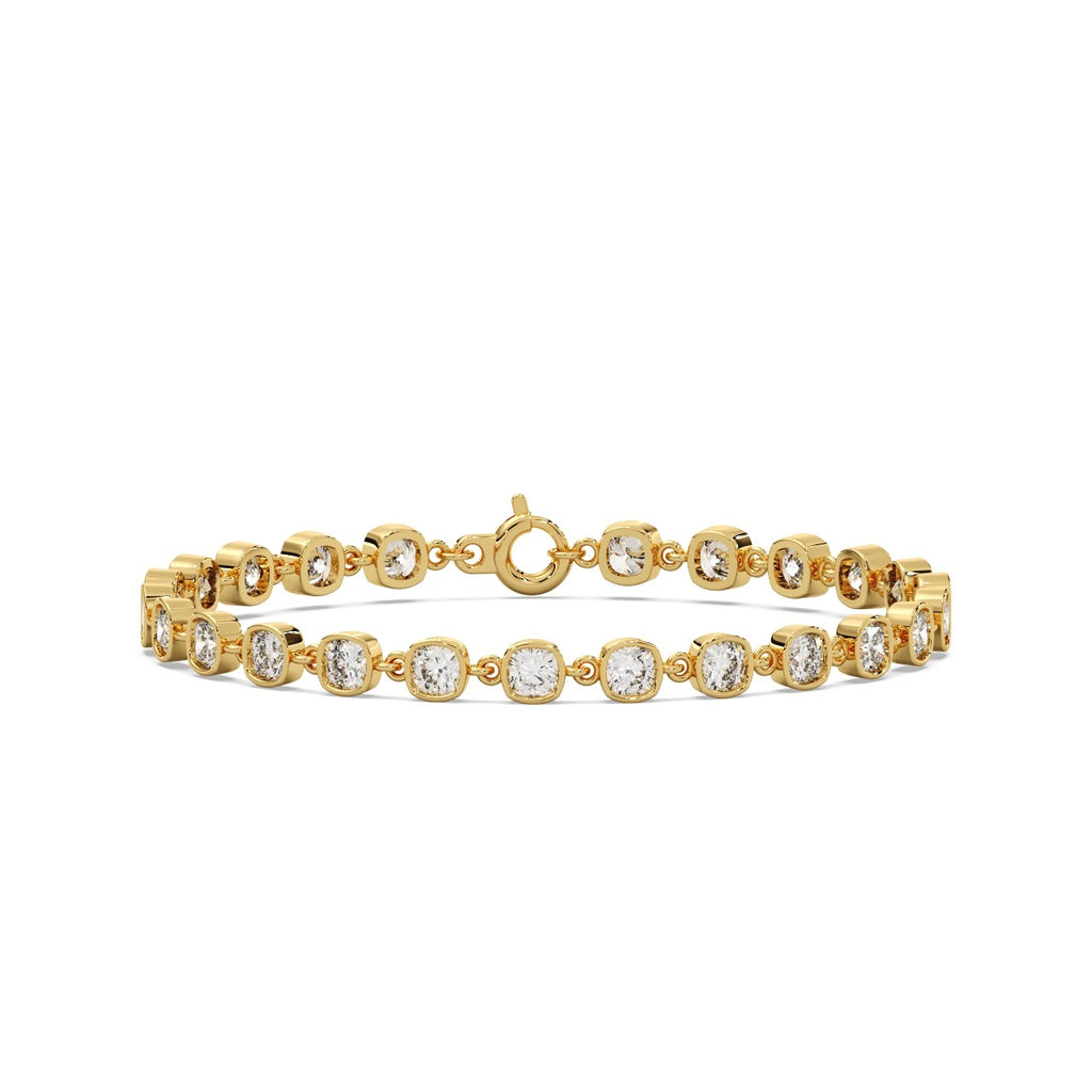 Rose Link Bracelet 14k Gold