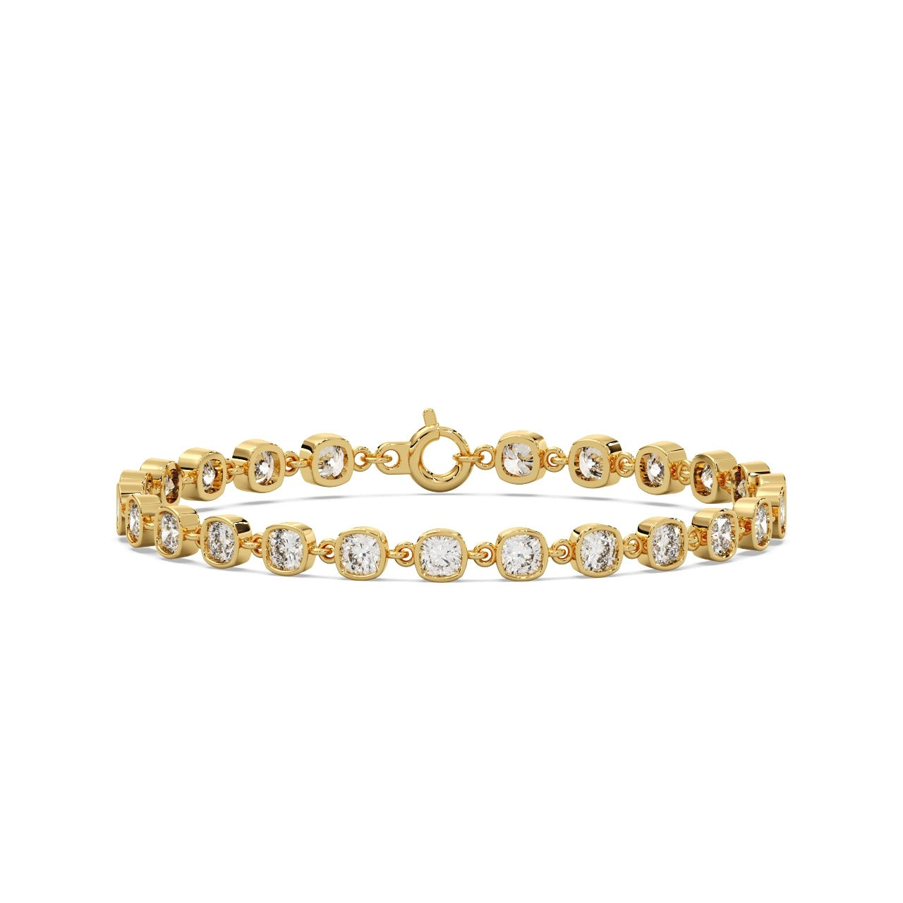 Rose Link Bracelet Silver Gold