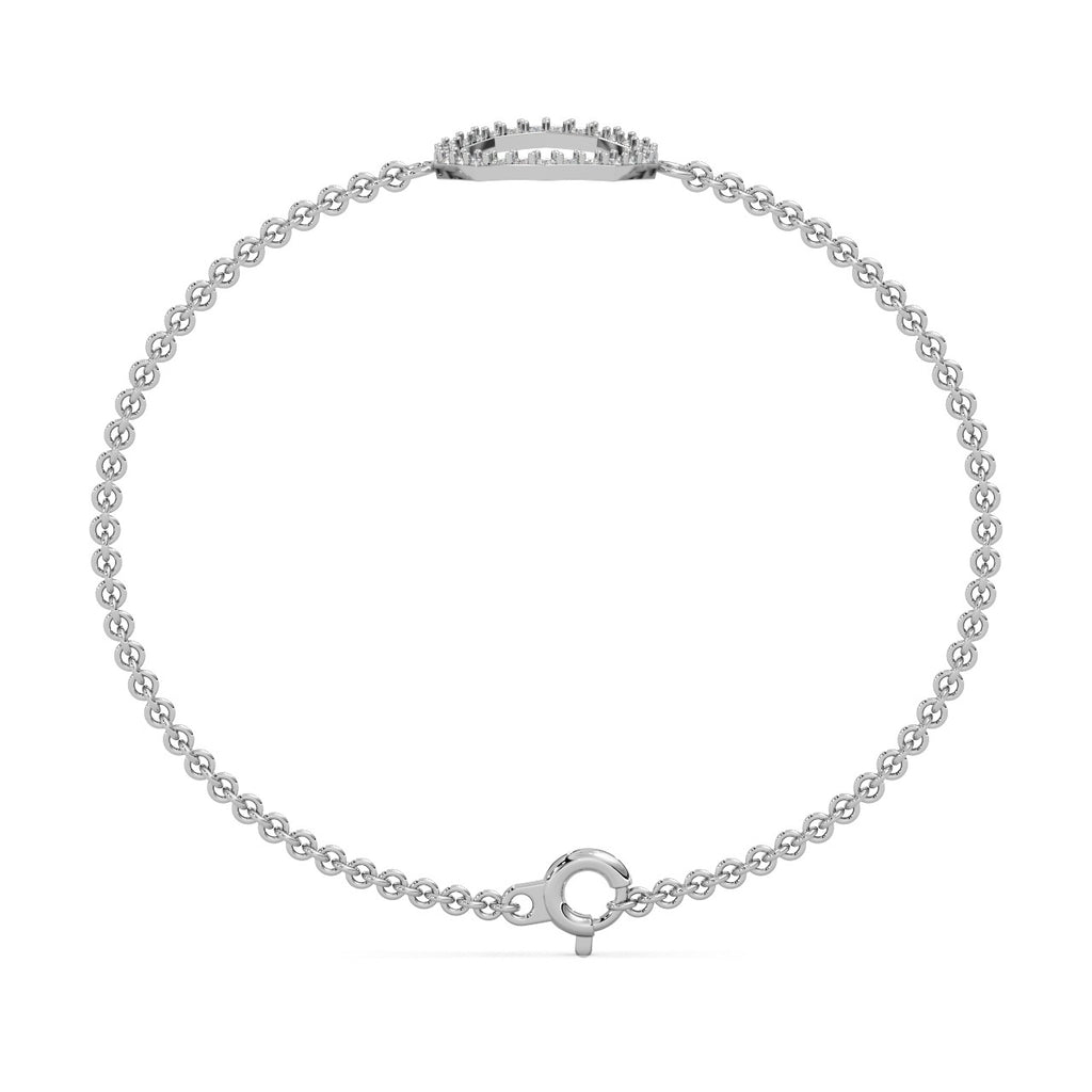 Vera Bracelet 14k White Gold