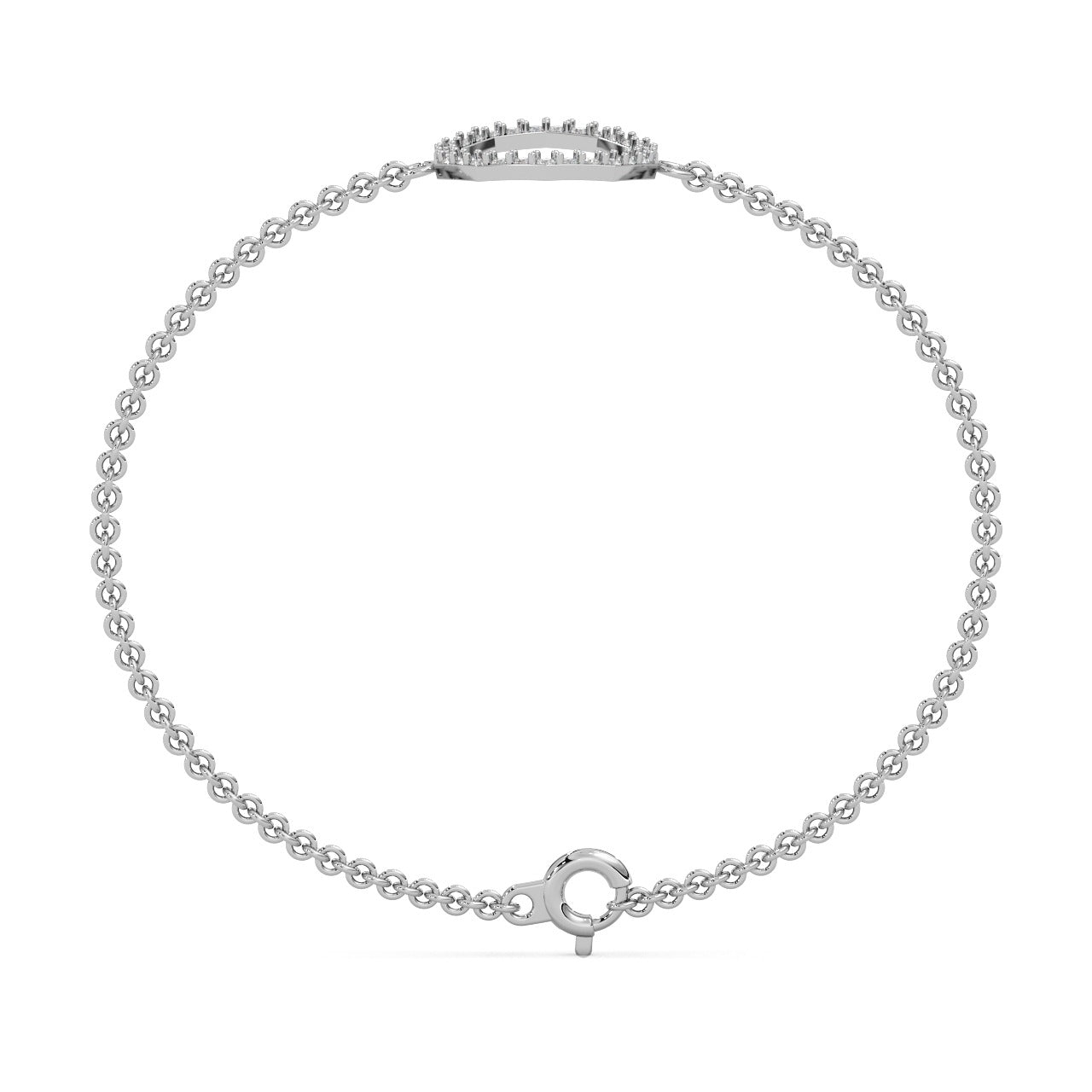 Vera Bracelet 14k White Gold
