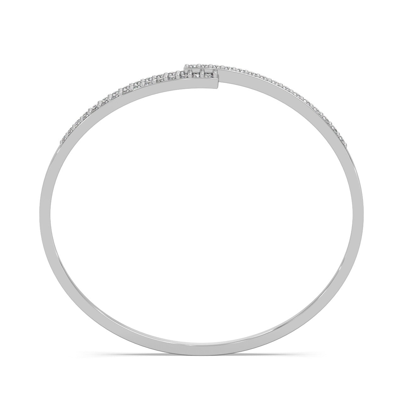 Matrix Bracelet Silver White