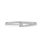 Matrix Bracelet Silver White