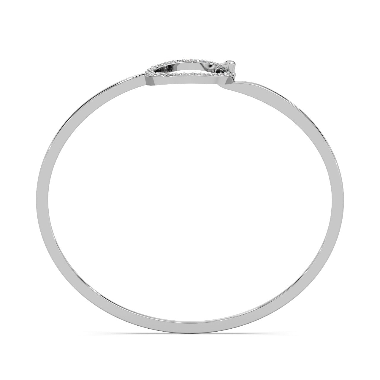 Full Moon Bracelet Silver White