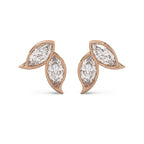 Spring Studs 14k Rosegold