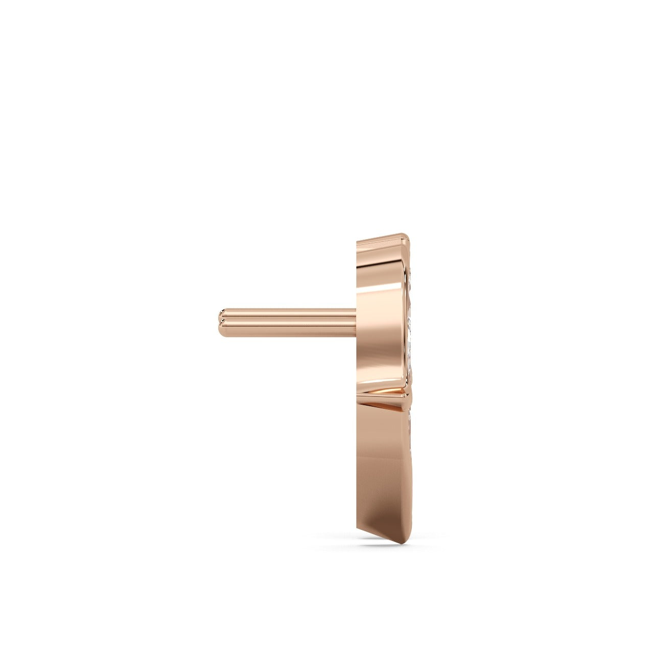 Spring Studs 14k Rosegold