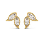 Spring Studs Silver Gold