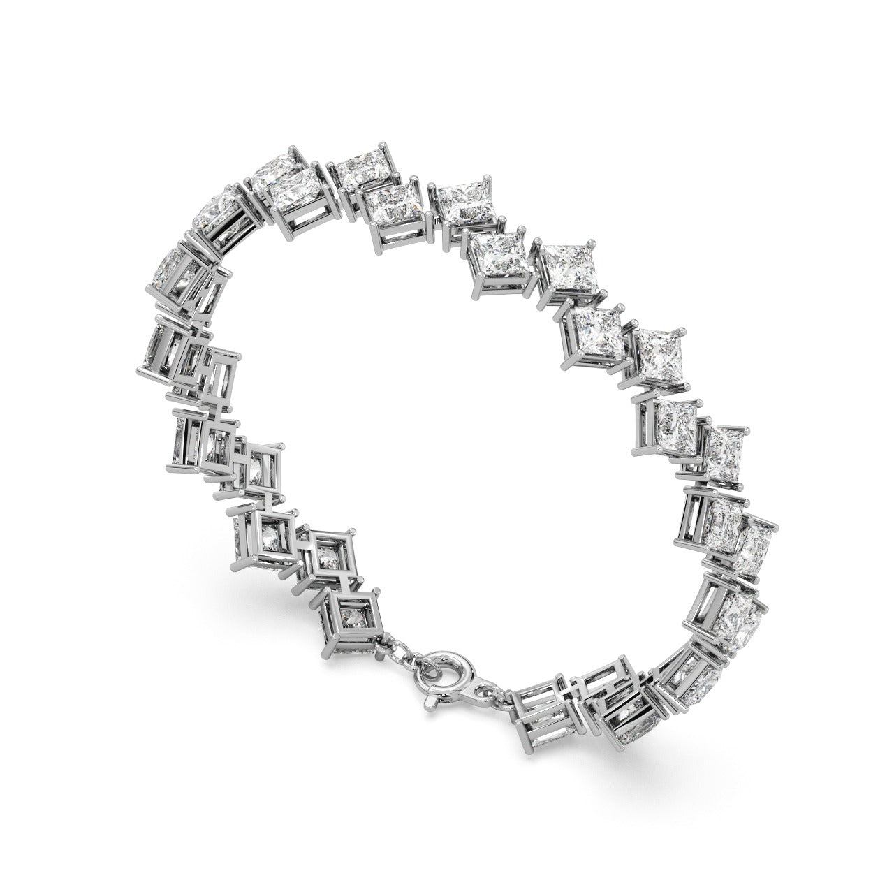 Isabelle Bracelet Silver White