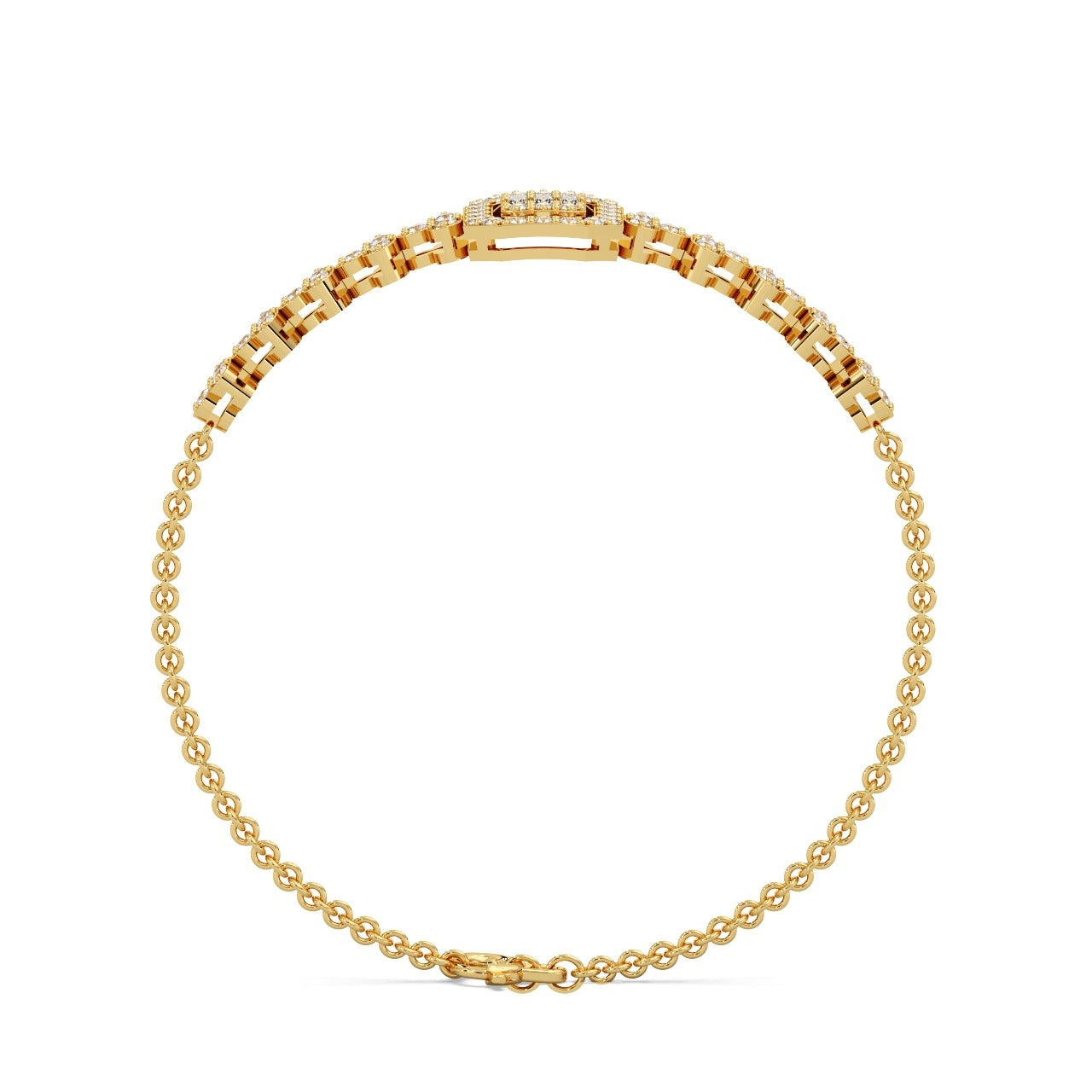 Rosarie Bracelet Silver Gold