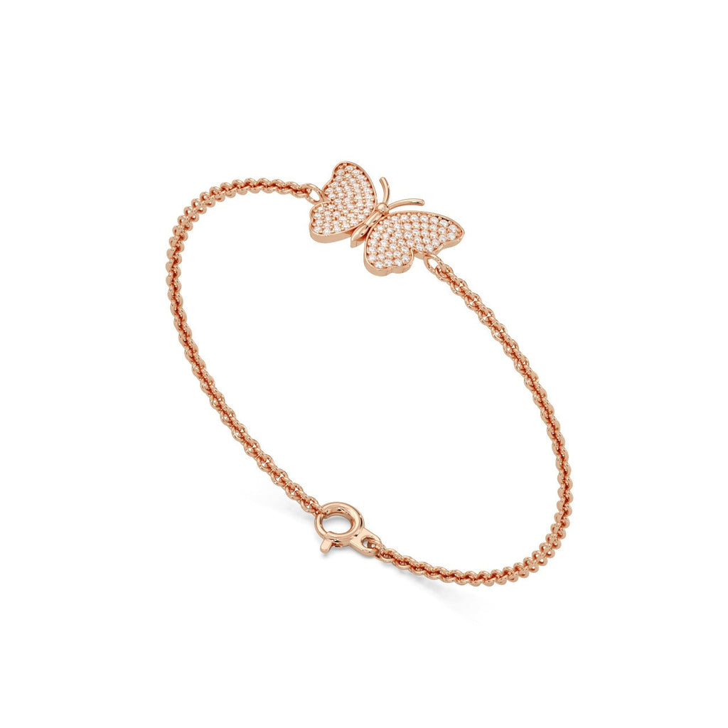 Flutter Bracelet 14k Rosegold