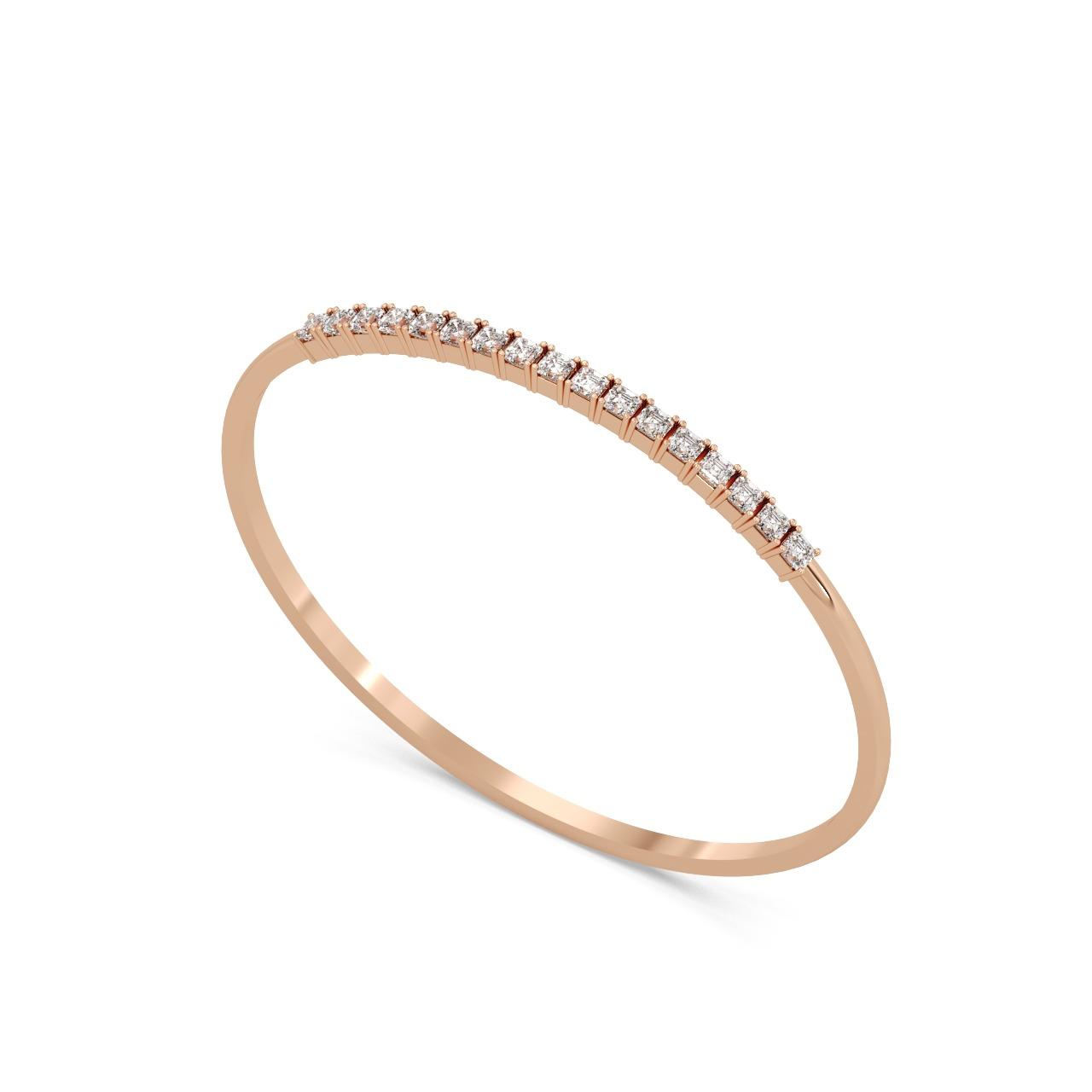 Lumen Bracelet Silver Rosegold