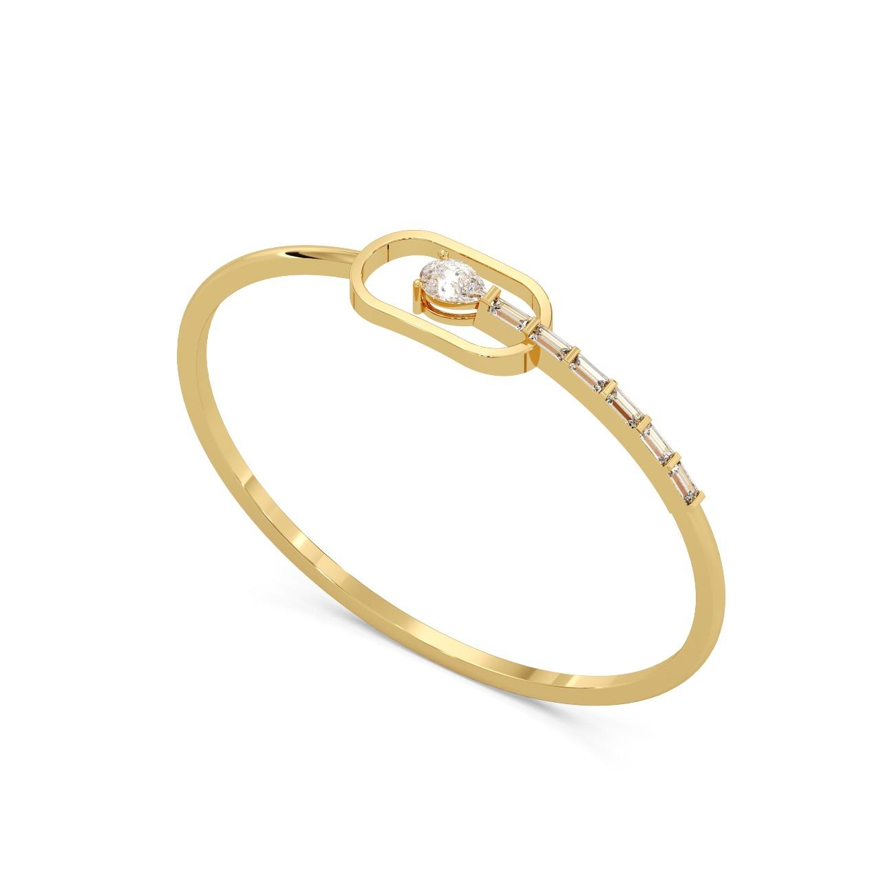 Kora Bracelet Silver Gold
