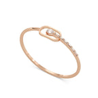 Kora Bracelet Silver Rosegold