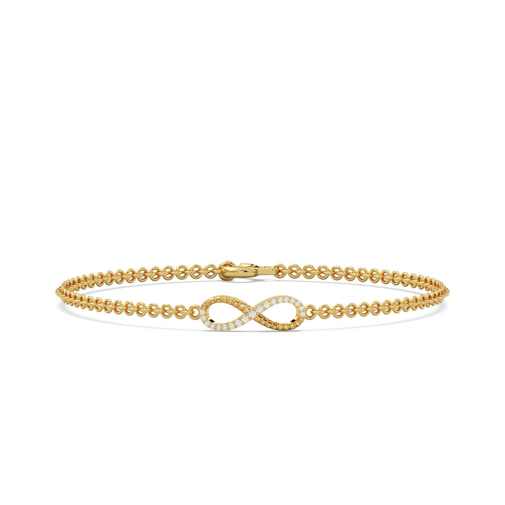 Eterna Loop Bracelet 18k Gold