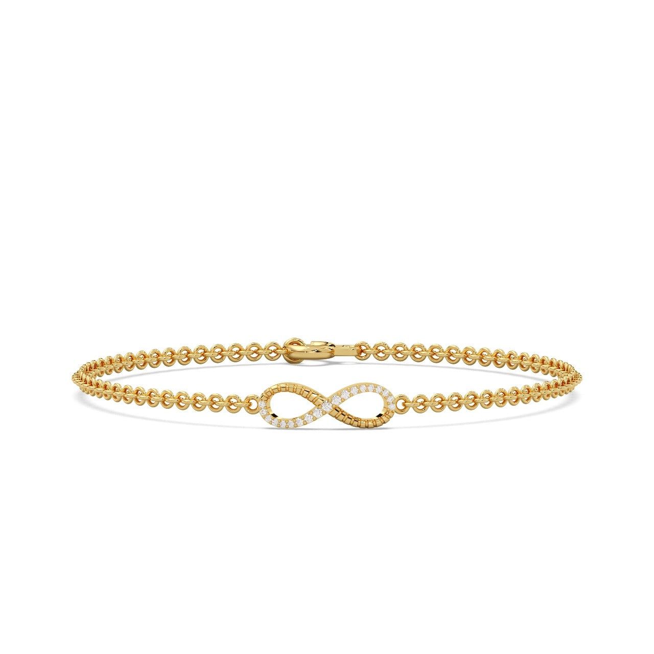 Eterna Loop Bracelet 14k Gold
