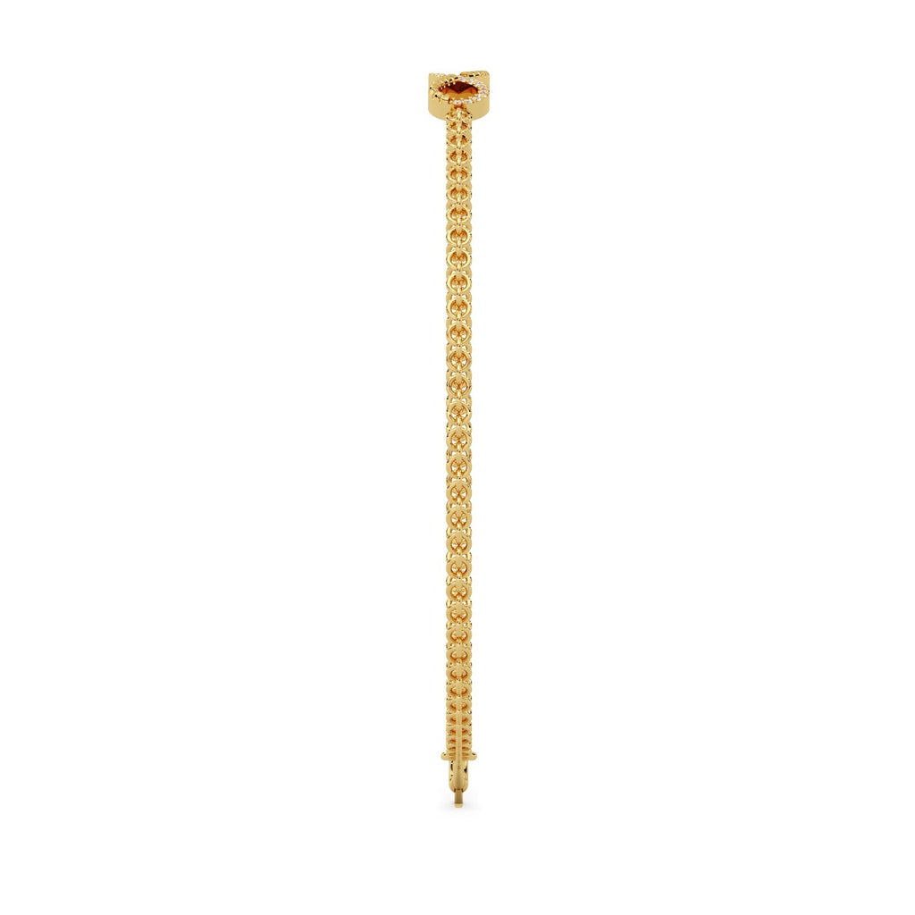 Eterna Loop Bracelet 18k Gold