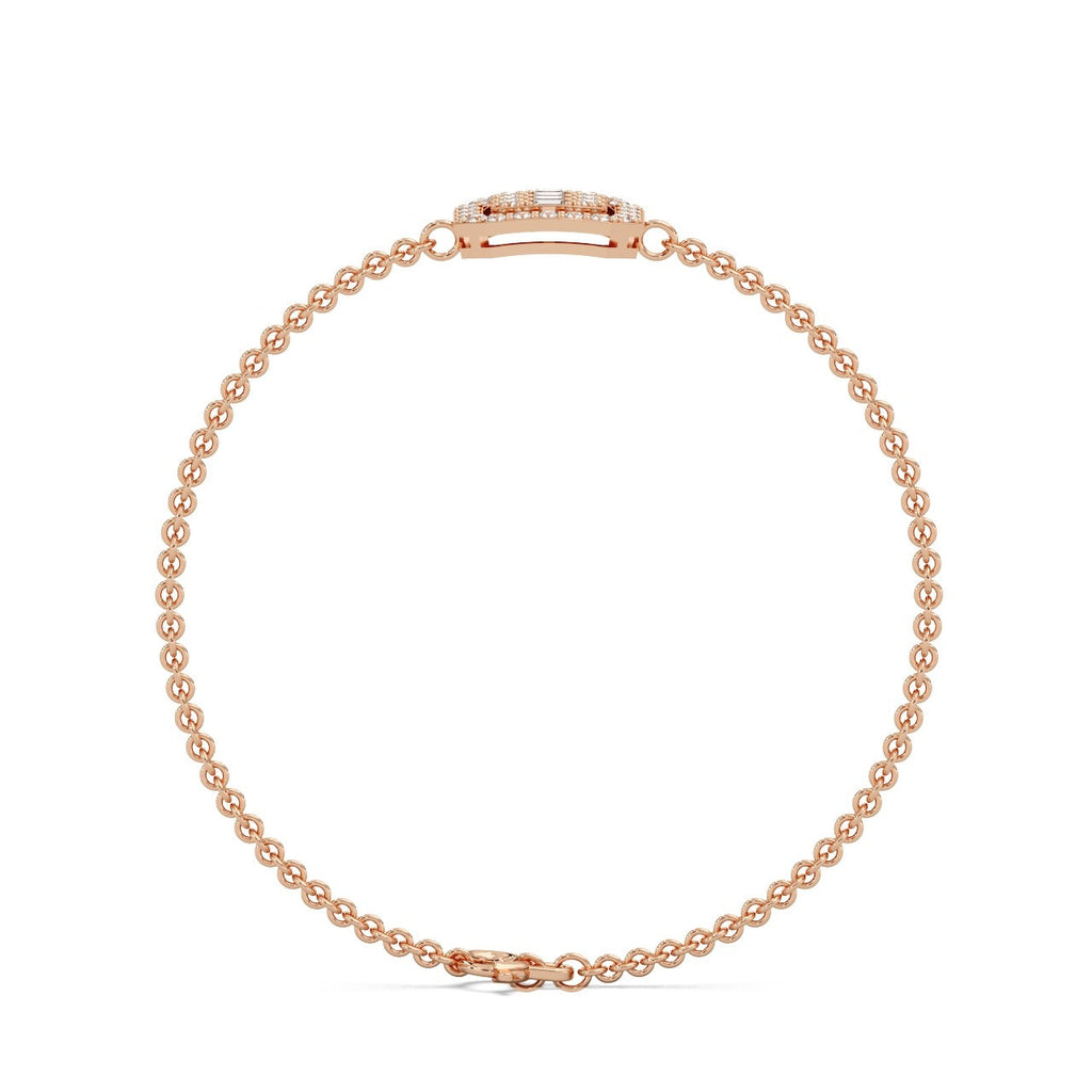 Metra Bracelet Silver Rosegold