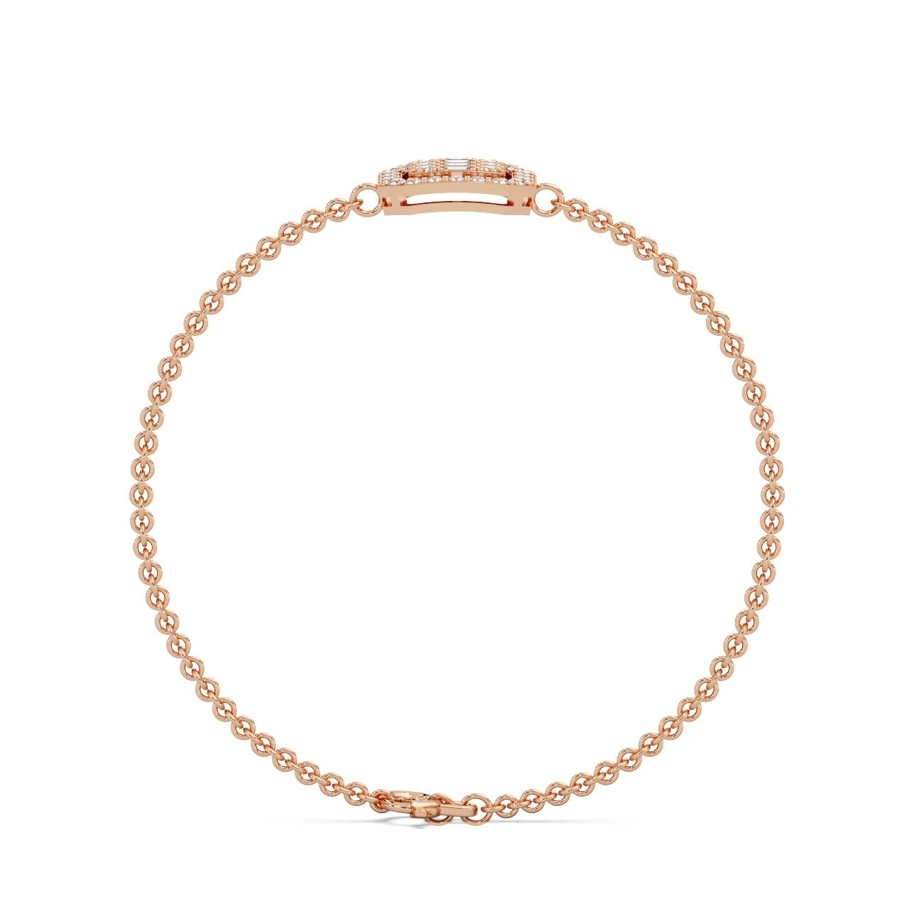 Metra Bracelet Silver Rosegold