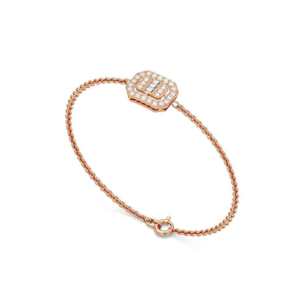 Metra Bracelet Silver Rosegold