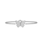 Flutter Bracelet 18k White