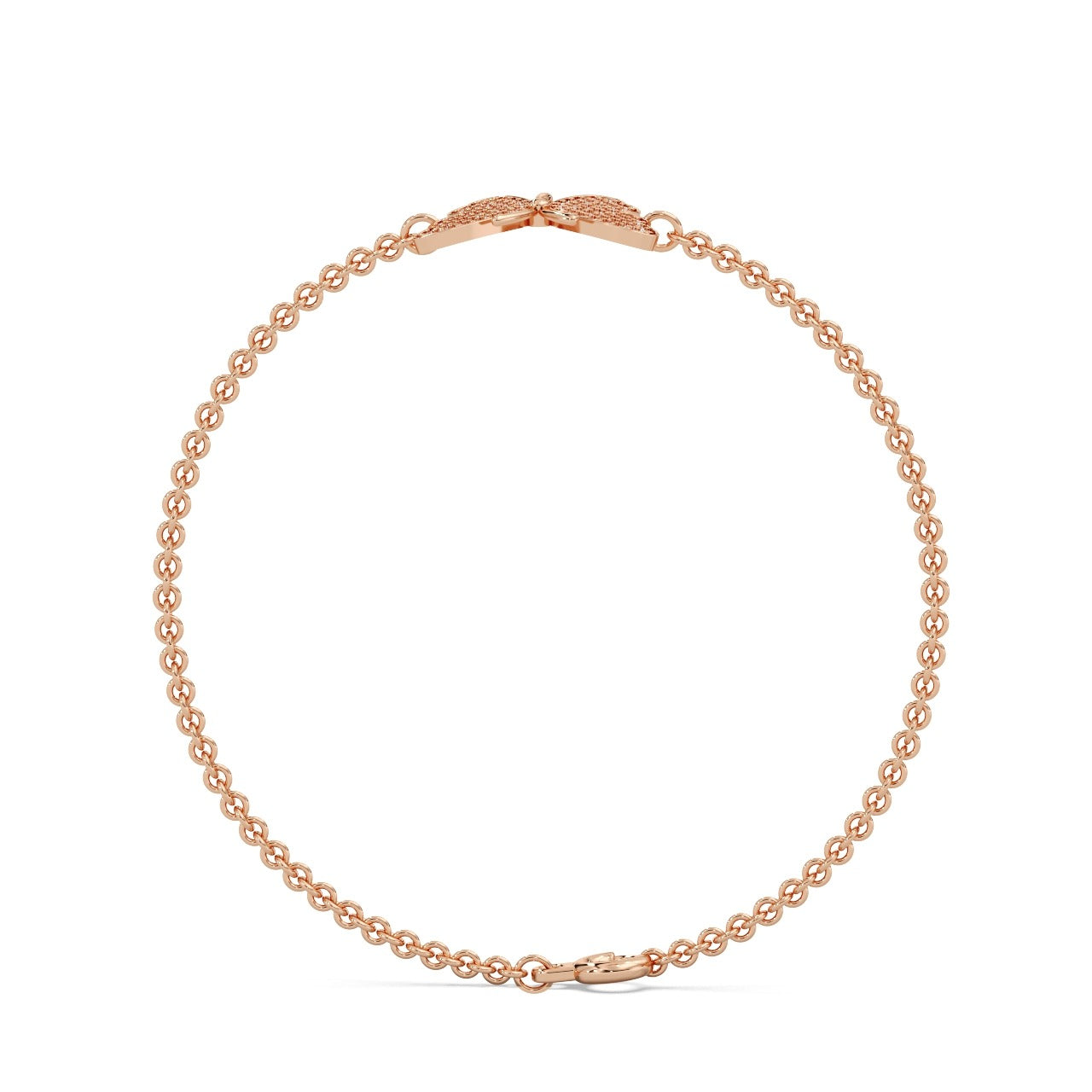 Flutter Bracelet 14k Rosegold
