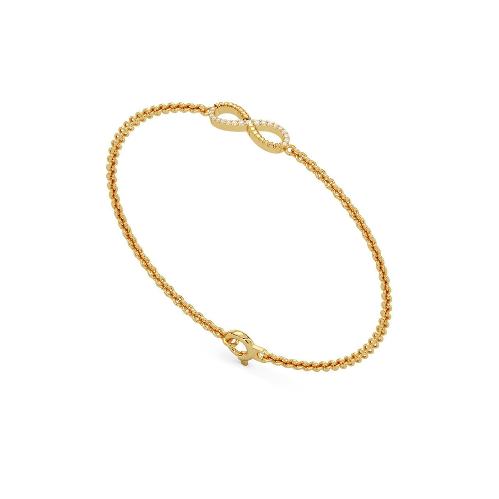 Eterna Loop Bracelet 18k Gold